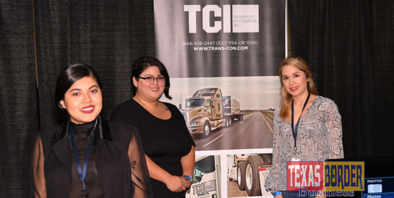 Yida Oropeza, manager for recruitment and retention at Transport Continental Inc., TCI. The company participated at the Pharr International Trucking Expo. Photo by Roberto Hugo Gonzalez