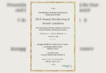 Annual Chamber Meeting & Awards Luncheon Fri, Nov. 2