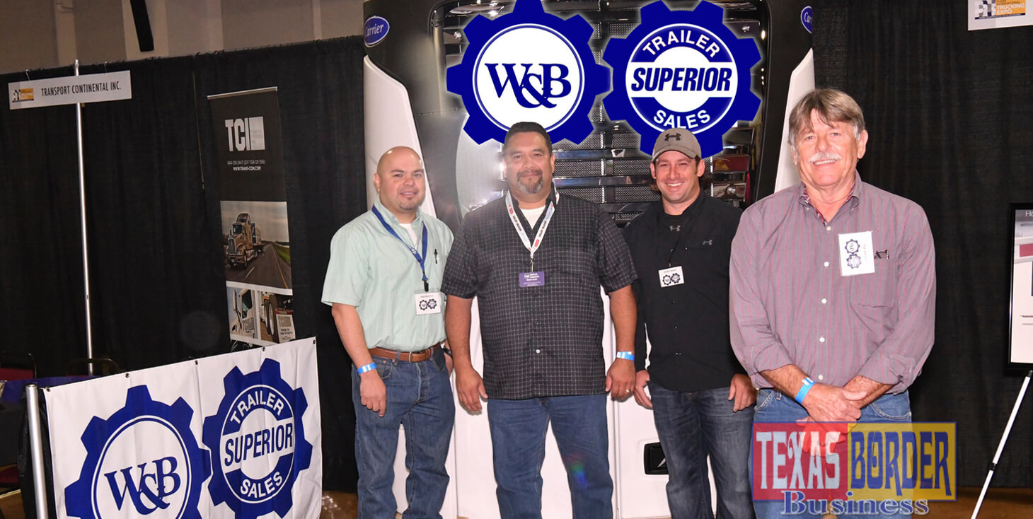 Pictured on the right, Joe Smart, Vice President and branch manager in the Lower Rio Grande Valley for W&B Service Co. Photo by Roberto Hugo Gonzalez