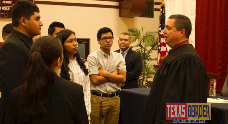 PSJA alumni, Hidalgo County Judge hosts 2nd Courts in Schools session at PSJA ISD