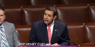 Congressman Henry Cuellar (TX-28) speaks on H.R. 1567 - the United States-Mexico Economic Partnership Act on Tuesday in Washington.