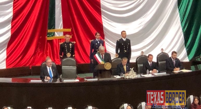 On Saturday, December 1, Congressman Cuellar (TX-28) attended the inauguration of President Andres Manuel Lopez Obrador in Mexico City.