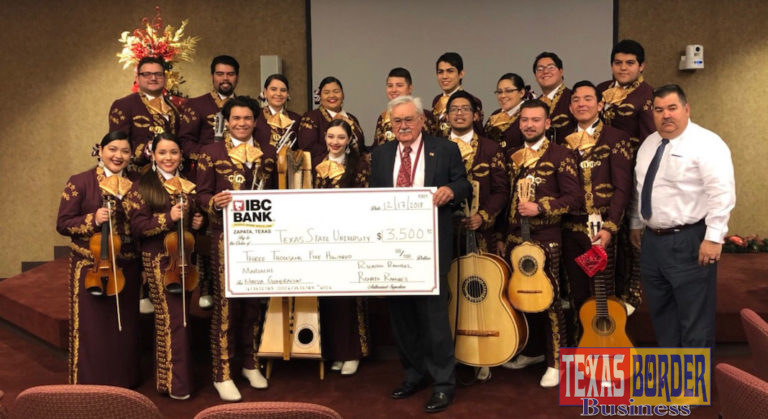 IBC-Bank Zapata Donates $3,500 to Texas State University Mariachi Band “Nueva Generacion” After Free Christmas Concert