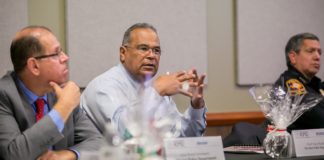 McAllen Police Chief Victor Rodriguez participated in STC’s third President’s Advisory Council State Local Law Enforcement Committee meeting on Dec. 13. The group says it has now committed to developing 10 specialized skills courses that meet the unmet needs of state, local, and federal law enforcement by Aug. 31, 2019. It is also intent on building a partnership with the Federal Law Enforcement Training Center (FLETC) and law enforcement agencies by 2020, and having the RCPSE assist agencies in recruiting and developing skilled individuals in the field of public safety.