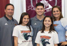 PSJA Bear Trey Guajardo signs with UTRGV Baseball