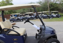 New gas-powered golf carts