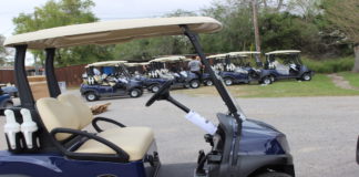 New gas-powered golf carts