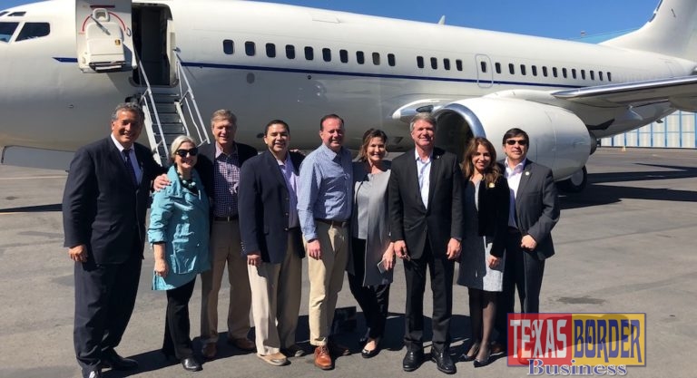 Congressman Gonzalez with the congressional delegation before the inauguration of Mexican President Andrés Manuel López Obrador.