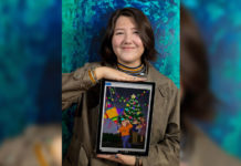 UTRGV sophomore Ashley Garcia, of Brownsville, captured first place in the annual President’s Holiday Card Contest. Garcia, 19, a graphic design major, designed the official 2018 UTRGV winter holiday card and earned bragging rights and a $1,000 scholarship. Garcia’s card will be shared with UTRGV faculty and staff, donors, friends of the university and elected officials across the state and country. (UTRGV Photo by David Pike)