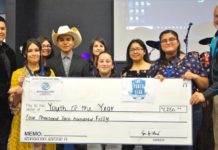 Picture left to right, Joe Quiroga, Board Chair, Youth of the Year for 2019, Daniela Rivera, YOY Candidate Jennifer Pena, YOY Candidate Alex Torres, YOY Candidate (back) Yareli Tejeda, Youth of the Year 2nd runner up Sarafaye De La Garza, YOY Candidate Lizbet Zuniga, 3rd runner up Katrina Medrano, “Steak” In Your Community Honorary Chair Byron Jay Lewis.