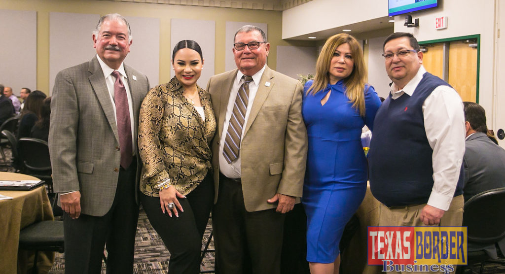 Pictured above are Chairman of the Board, Paul R. Rodriguez; Board member, Victoria Cantu; Board Member, Dr. Alejo Salinas, Jr.; Vice Chair, Rose Benavidez; and Member, Rene Guajardo. Not pictured Mr. Gary Gurwitz, member for more than 25 years. 