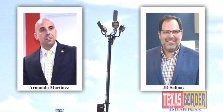 Armando ‘Mando’ Martinez, Texas State Rep., and J.D. Salinas, the Assistant Vice President External & Legislative Affairs at AT&T Services Inc.