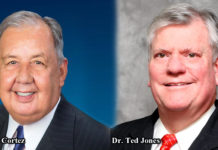 Edwards Abstract and Title Co. Hosts 15th Annual Real Estate Forum Dr. Ted C. Jones, Ph.D. and Hidalgo County Judge Richard R. Cortez will headline the 15th Annual State of Real Estate Forum scheduled on March 8, 2019, at the Edinburg Conference Center at Renaissance. The State of Real Estate Forum is coordinated and presented by Edwards Abstract and Title Co.