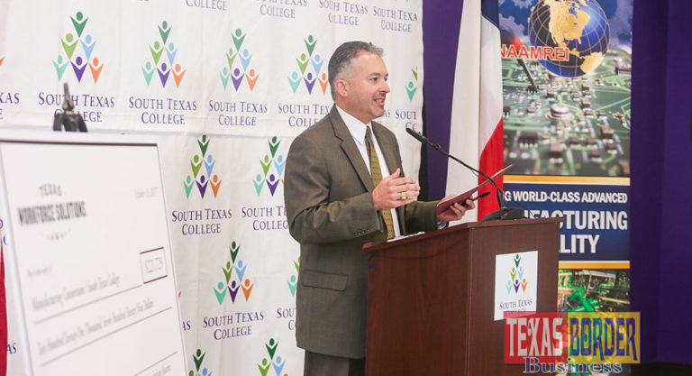 Texas Workforce Commission (TWC) will award South Texas College a total of $974,665 in grants for advanced training Friday, Jan. 11. 