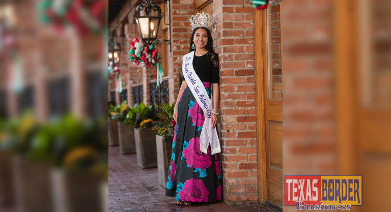 UTRGV alumna and San Antonio native Victoria Gonzalez was crowned Miss Fiesta San Antonio 2019. Gonzalez graduated magna cum laude from UTRGV in May 2018 with a Bachelor of Science degree in Biology. She said she always knew she wanted to go into the health field and was grateful for the opportunities she was presented at UTRGV. Now, as Miss Fiesta, she is committed to helping the community. (Courtesy Photo)