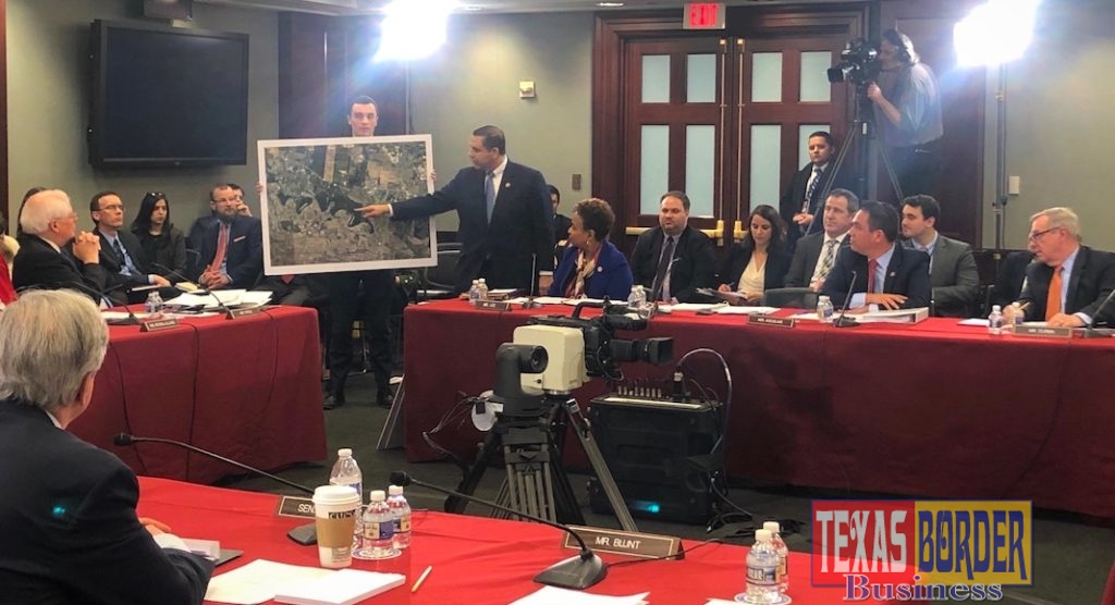 Congressman Henry Cuellar (TX-28) speaks during the Homeland Security Appropriations Conference Committee public hearing on Wednesday in Washington.