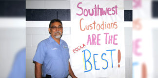 PSJA Southwest ECHS Head Custodian Hector Zuñiga dedicates over 40 years to the district and inspires students to pursue an education