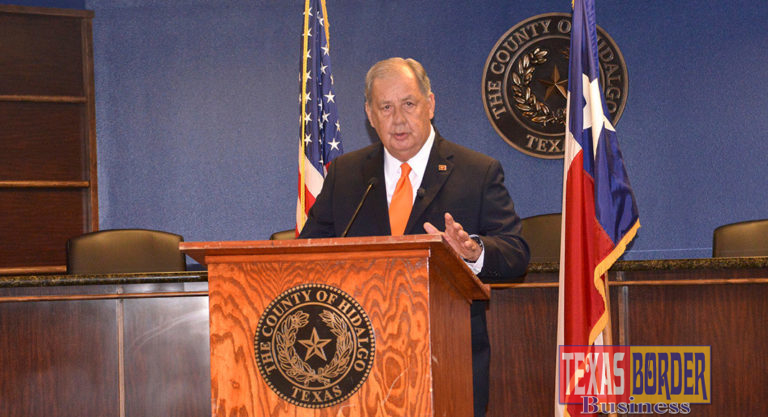 Richard Cortez, Hidalgo County judge. Photo by Roberto Hugo Gonzalez