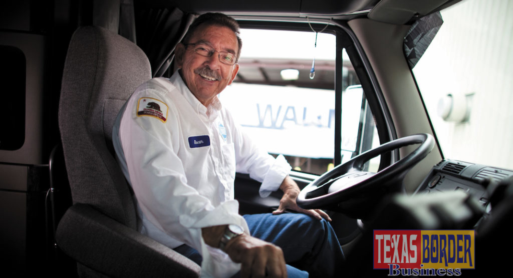 Oscar Montoya, Associate and truck driver at Walmart Logistics, Porterville, CA.