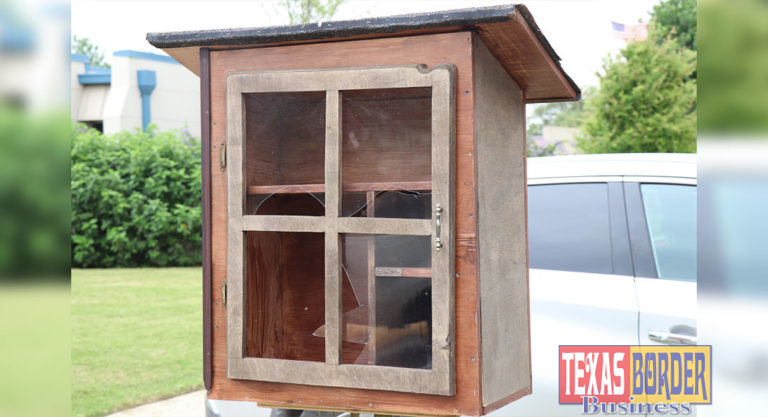 City of Mission Blessing Box Vandalized Community is Stepping Forward to Help