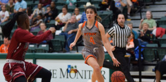 The University of Texas Rio Grande Valley (UTRGV) women's basketball team won its program record-tying ninth conference game by beating Chicago State University (CSU) 84-38 on Thursday at the UTRGV Fieldhouse.