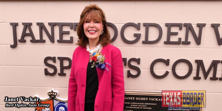 Publisher’s Word: The Janet Ogden Vackar Park Dedication Great Decision​, Well deserved