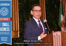 Julian Alvarez III, Commissioner of the Texas Workforce Commission
