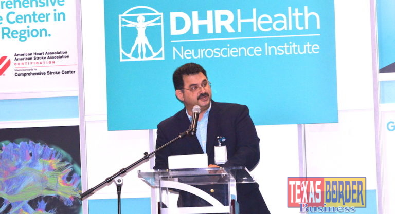 Dr. Juan M. Padilla, neurosurgeon and Chair of the DHR Health Neuroscience Institute. Photo by Roberto Hugo Gonzalez.
