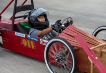 UTRGV Brownsville Campus is the site for the second annual UTRGV Electric Car Competition Twenty-six teams representing middle schools, high schools and colleges from across South Texas will compete in the second annual UTRGV Electric Car Competition on Friday, April 5, and Saturday, April 6, in front of the Biomedical Research and Health Building on the Brownsville Campus. (UTRGV Archive Photo by David Pike)