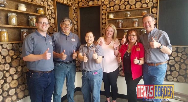 Cindy and Alvie Britton, Owners, pictured together with senior management