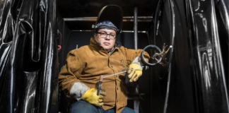 STC’s Welding Program prepares students like Celso Olivares for the workforce. Students learn four processes of welding including Shielded Metal Arc Welding, Gas Metal Arc Welding, Gas Tungsten Arc Welding, and Flux Cored Arc Welding.