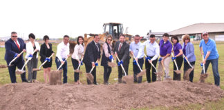 CIL breaks ground on 282,500 sq. ft. of New Warehouse Spaces for cotton distribution. The company, headed by Joaquin Spamer, president, has been able to capture the cotton distribution process exporting through Mexico and sending to the Asian markets. Texas Senator Eddie Lucio, Jr. acted as the keynote speaker for the ceremony attended by David Suarez, Weslaco Mayor and other Economic Development officials, among them Marie Mcdermott, EDC Director.