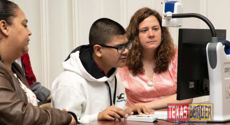 Nonprofit Organization Provides four PSJA Students with free Assistive Technology