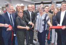 Noble Texas Builders celebrated its ribbon cutting ceremony for their new corporate offices in La Feria,Texas. The company gathered friends, clients and high-ranking elected officials. Congressman Filemon Bartolome Vela, Jr. was the keynote speaker. Moving the company to La Feria had a purpose of impacting the economics of this small town that continues to grow steadily. Mayor Olga H. Maldonado took the opportunity to welcome everyone to the city. Other city official were also present. Photo by Roberto Hugo Gonzalez