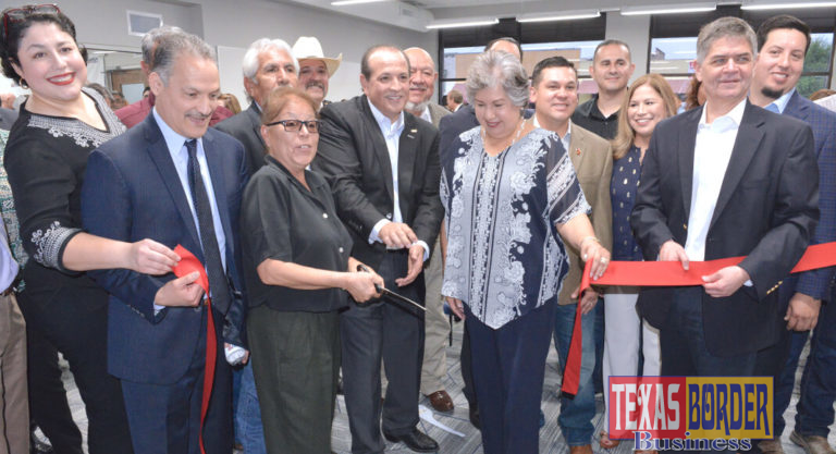 Noble Texas Builders celebrated its ribbon cutting ceremony for their new corporate offices in La Feria,Texas. The company gathered friends, clients and high-ranking elected officials. Congressman Filemon Bartolome Vela, Jr. was the keynote speaker. Moving the company to La Feria had a purpose of impacting the economics of this small town that continues to grow steadily. Mayor Olga H. Maldonado took the opportunity to welcome everyone to the city. Other city official were also present. Photo by Roberto Hugo Gonzalez
