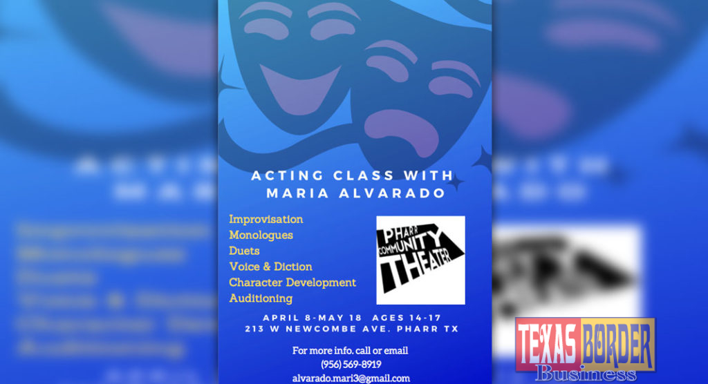 Acting Class poster/flier