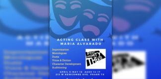 Acting Class poster/flier