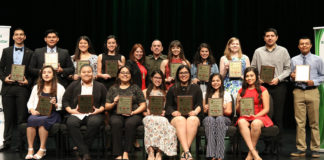 Grande Valley Sector Border Patrol announced April’s Head of the Class recipients at a ceremony held at the Performing Arts Center at Harlingen CISD.