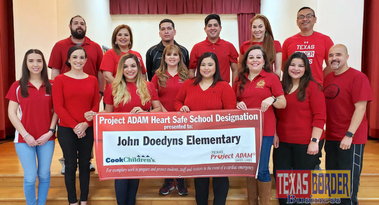 PSJA ISD honored with Project ADAM Heart Safe School District National Designation