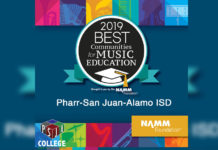PSJA ISD’s Music Education Program Receives National Recognition for 5th consecutive year
