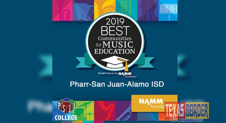 PSJA ISD’s Music Education Program Receives National Recognition for 5th consecutive year 
