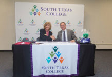 South Texas College and Stark College and Seminary signed an articulation agreement April 16 that will streamline the process for transfer students among the colleges.