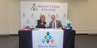 South Texas College and Stark College and Seminary signed an articulation agreement April 16 that will streamline the process for transfer students among the colleges.