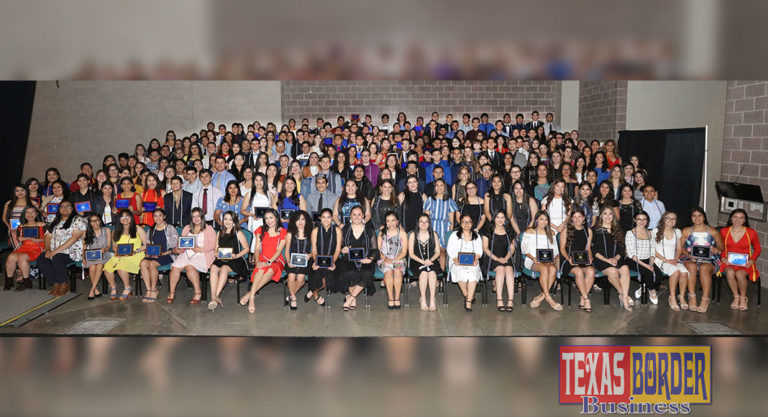 Edinburg CISD recognizes more than 240 graduating seniors during the 2019 Top Ten Percent Honor Banquet at the McAllen Convention Center.
