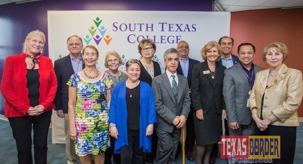 Pictured from left to right: Dr. Margaretha E. Bischoff, Dean; Joel P. Salinger (retiree), Diane K. Teter (retiree), Daphine Mora (retiree), Theresa “Te” Norman (retiree), Dr. Patricia A. Blaine (retiree), Dr. Oscar A. Plaza (retiree), Dr. Ali Esmaeili, Dean; Dr. Shirley A. Reed, Mario Reyna, Dean; Dr. Jayson Valerio, Dean; and Dr. Anahid Petrosian, Chief Academic Officer. Retirees not shown: Kenna S. Giffin, Rogerio J. Zapata, and Rafael M. Chavarria.