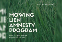 City of Mission Hosts Mowing Lien Amnesty Program