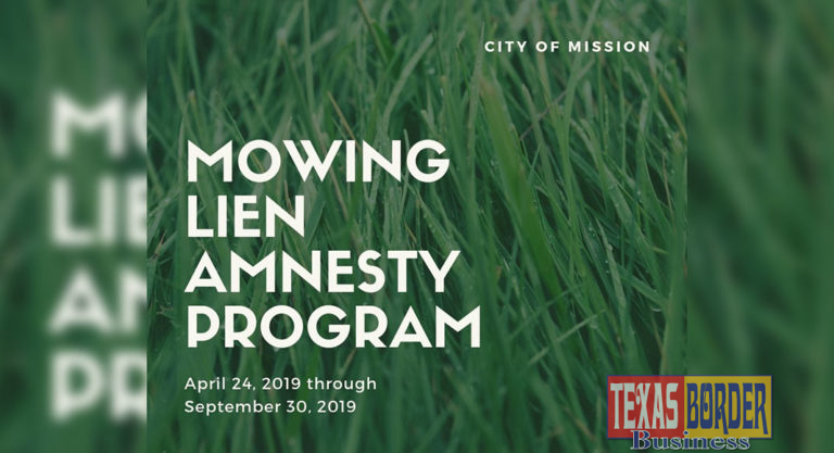 City of Mission Hosts Mowing Lien Amnesty Program