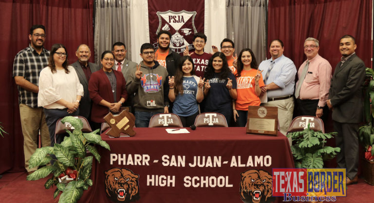 Seven PSJA Early College HS Students commit to College Music Programs