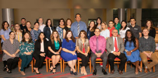 PSJA-Holdswoth Group: Members of PSJA ISD's four PSJA-Holdsworth Committees pictured at their last collaborative meeting.