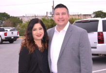 Mayor Richard Molina and wife Dalia. Photo archive